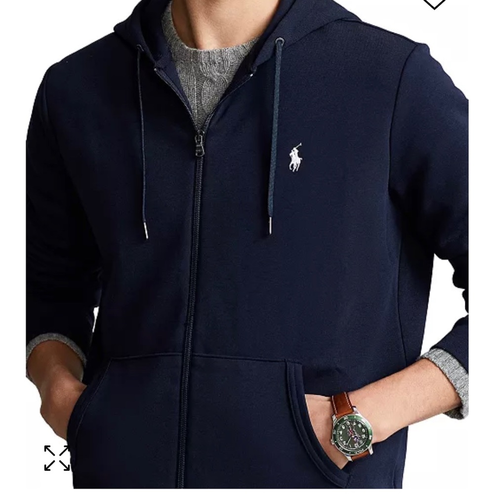 Men’s XL POLO RALPH LAUREN
Men's Double-Knit Full-Zip Hoodie